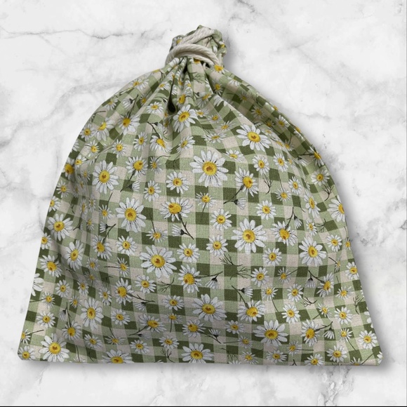 Sourdough Bread Bag, 100% Organic Cotton Reusable Bread Bag, Artisan Bread Bag - Picture 4 of 5